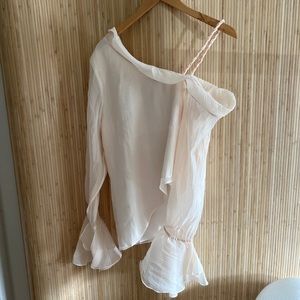 Aje Edith Draped Top